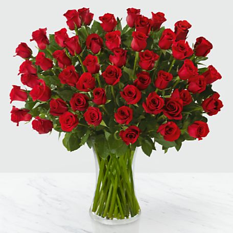 Óriás vörös rózsa csokor - Virágüzlet Balassagyarmat - Virágküldés online